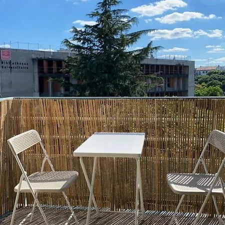 Studio Chill Spot Avec Balcon - 6 Min Capitole- Metro Compans A 2 Min - Wifi & Entree Autonome Toulouse Exterior foto