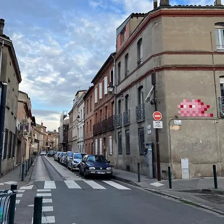 Studio Chill Spot Avec Balcon - 6 Min Capitole- Metro Compans A 2 Min - Wifi & Entree Autonome Toulouse Exterior foto