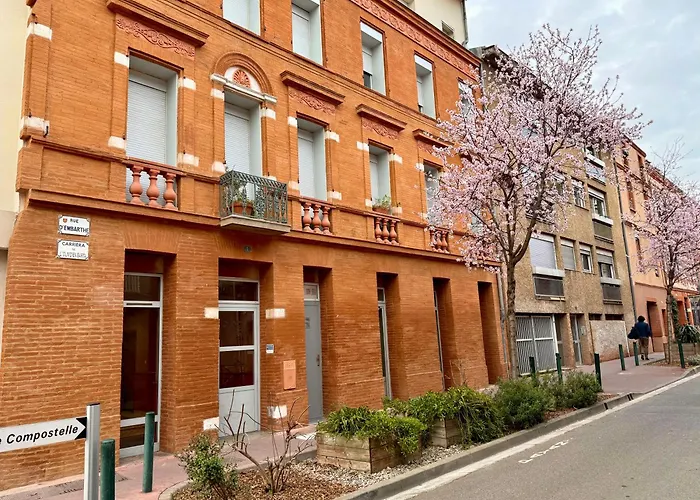 Studio Chill Spot Avec Balcon - 6 Min Capitole- Metro Compans A 2 Min - Wifi & Entree Autonome